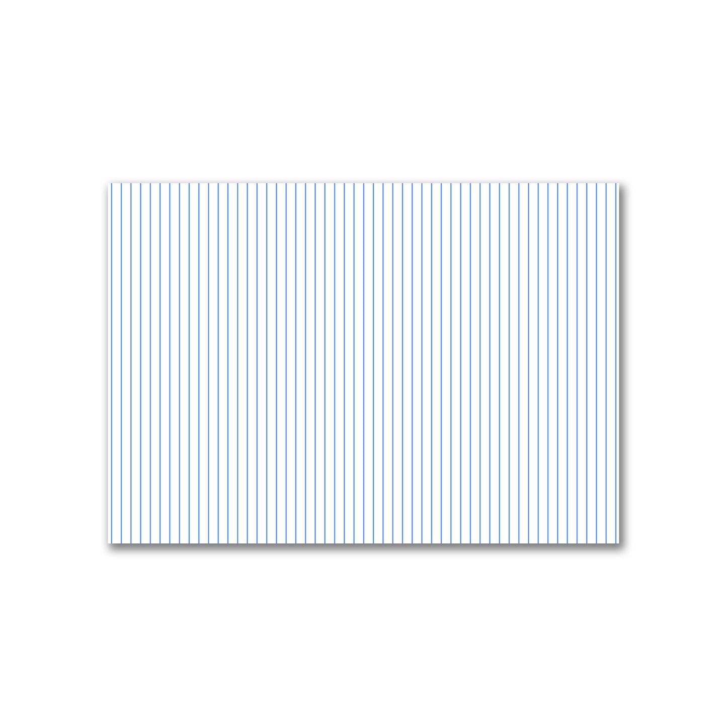 Off-White Cotton Canvas Fabric with Fine Blue Stripes, FACC-1400-151