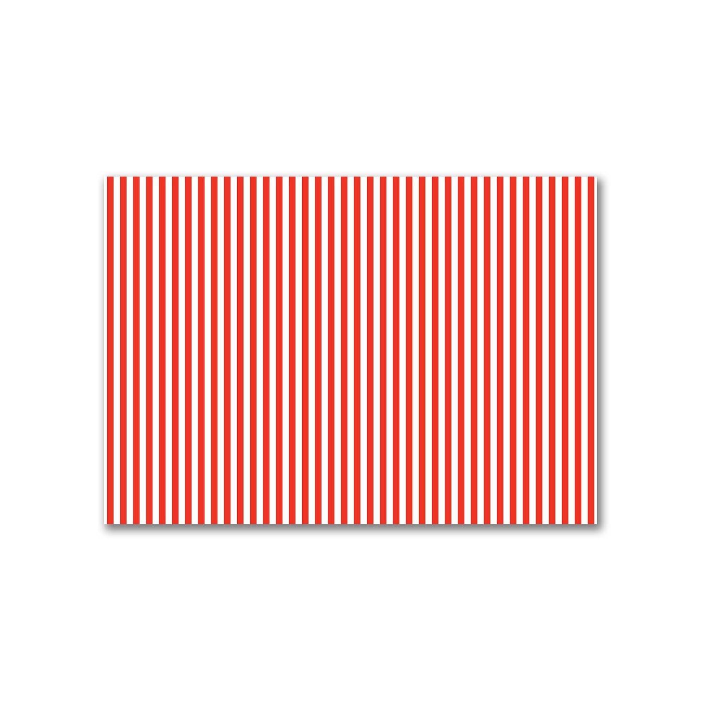 Off-White Cotton Canvas Fabric with Red Bars, FACC-1410-051