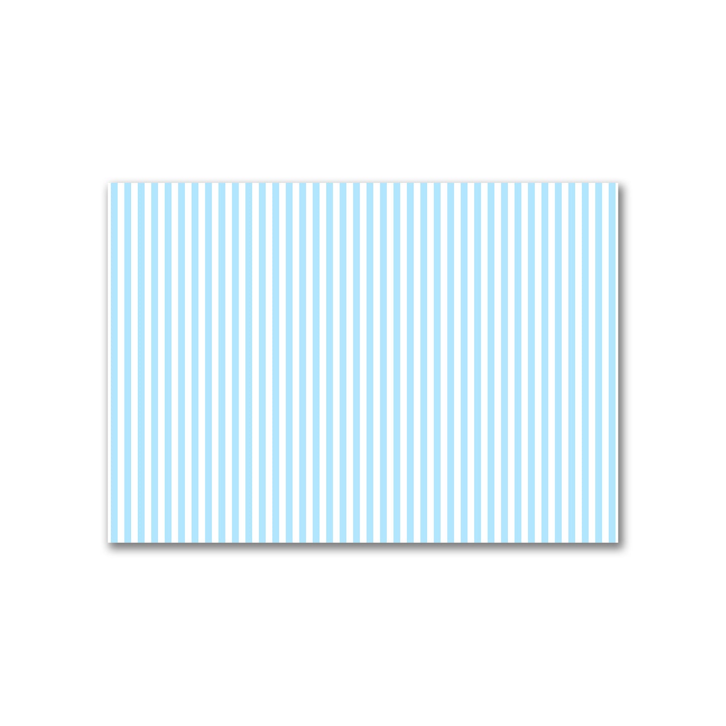 Off-White Cotton Canvas Fabric with Blue Bars, FACC-1430-051