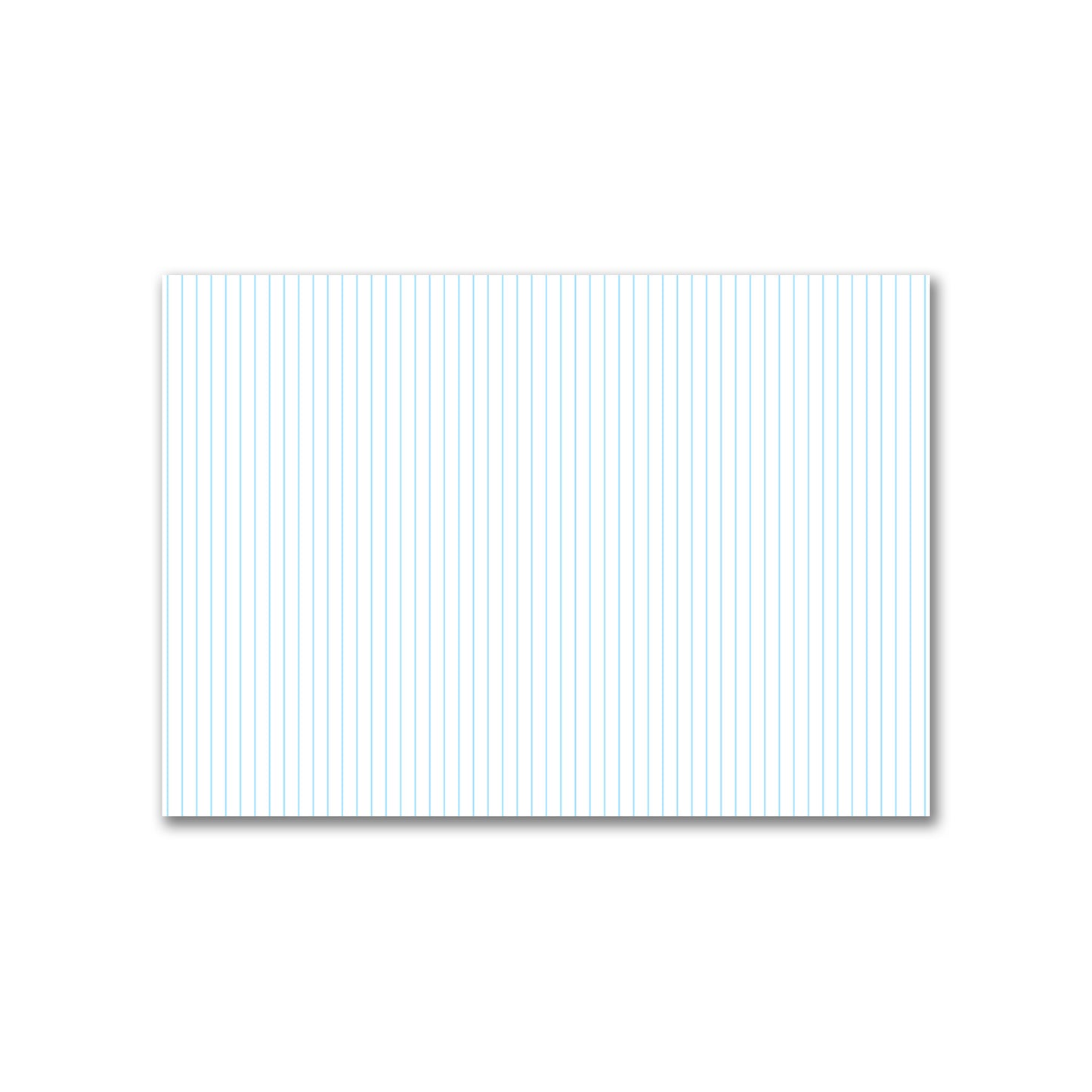 Off-White Cotton Canvas Fabric with Fine Blue Stripes, FACC-1430-151
