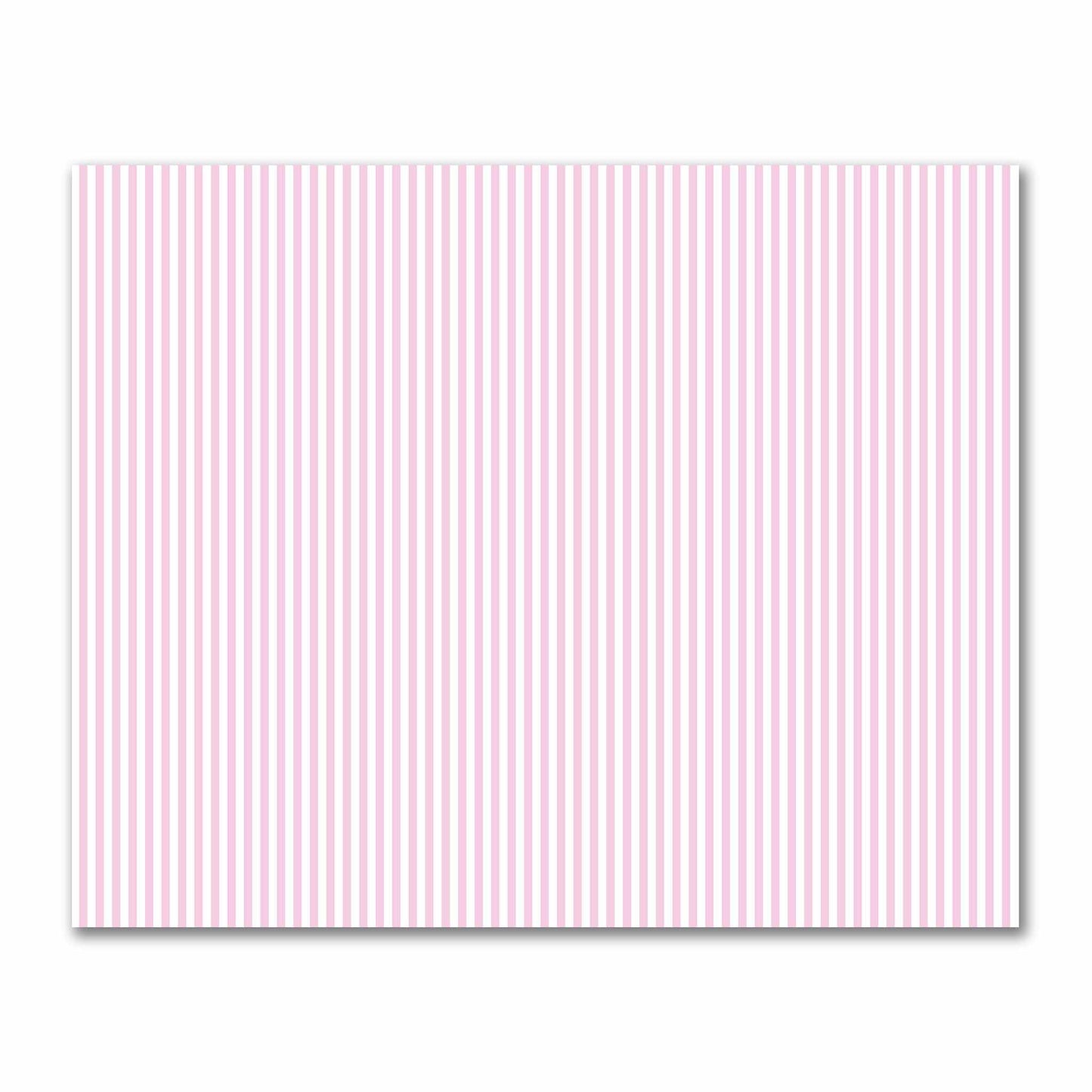 Off-White Cotton Sateen Fabric with Pink Bars, FACS-1081-051