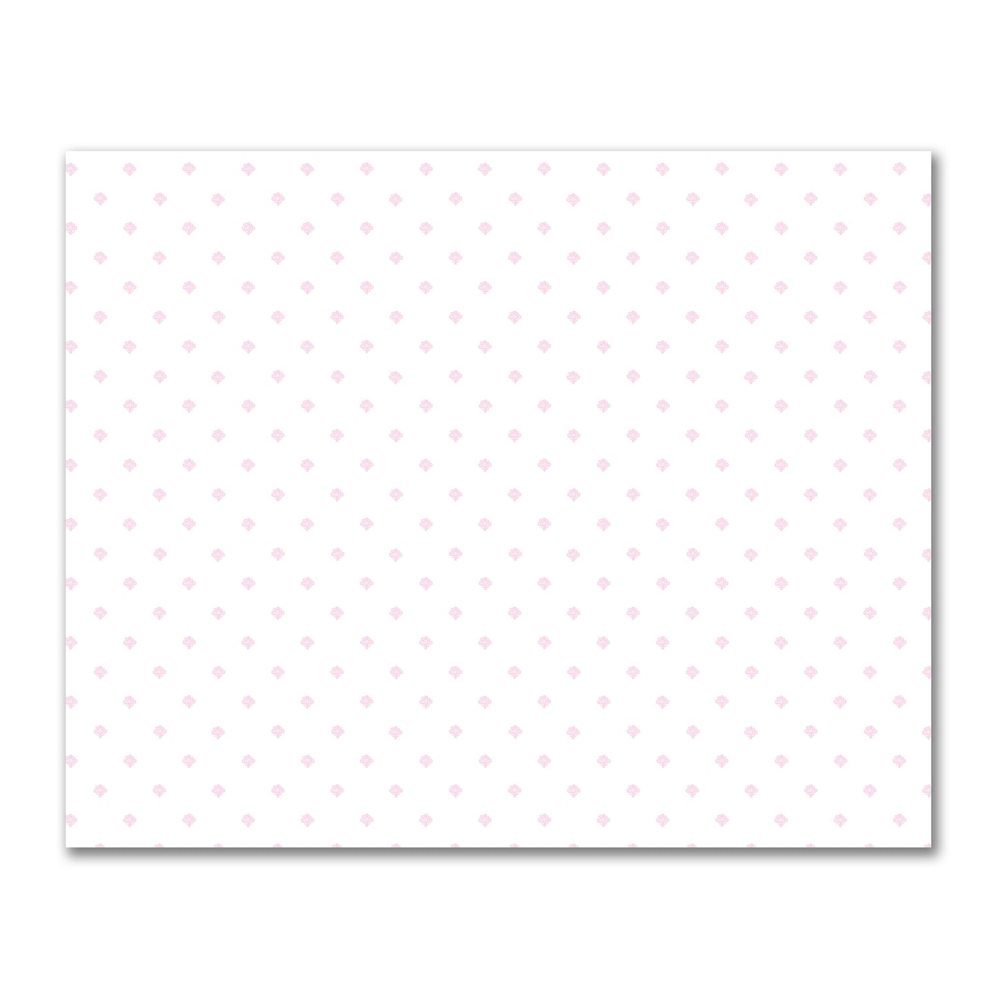 Off-White Cotton Sateen Fabric with Pink Hand-painted Swizzle Motif Print | FACS-1081-171