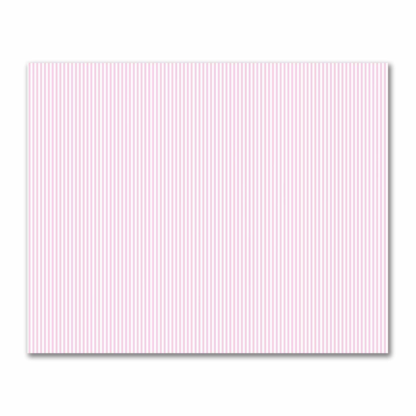 Off-White Cotton Sateen Fabric with Thin Pink Bars, FACS-1081-241