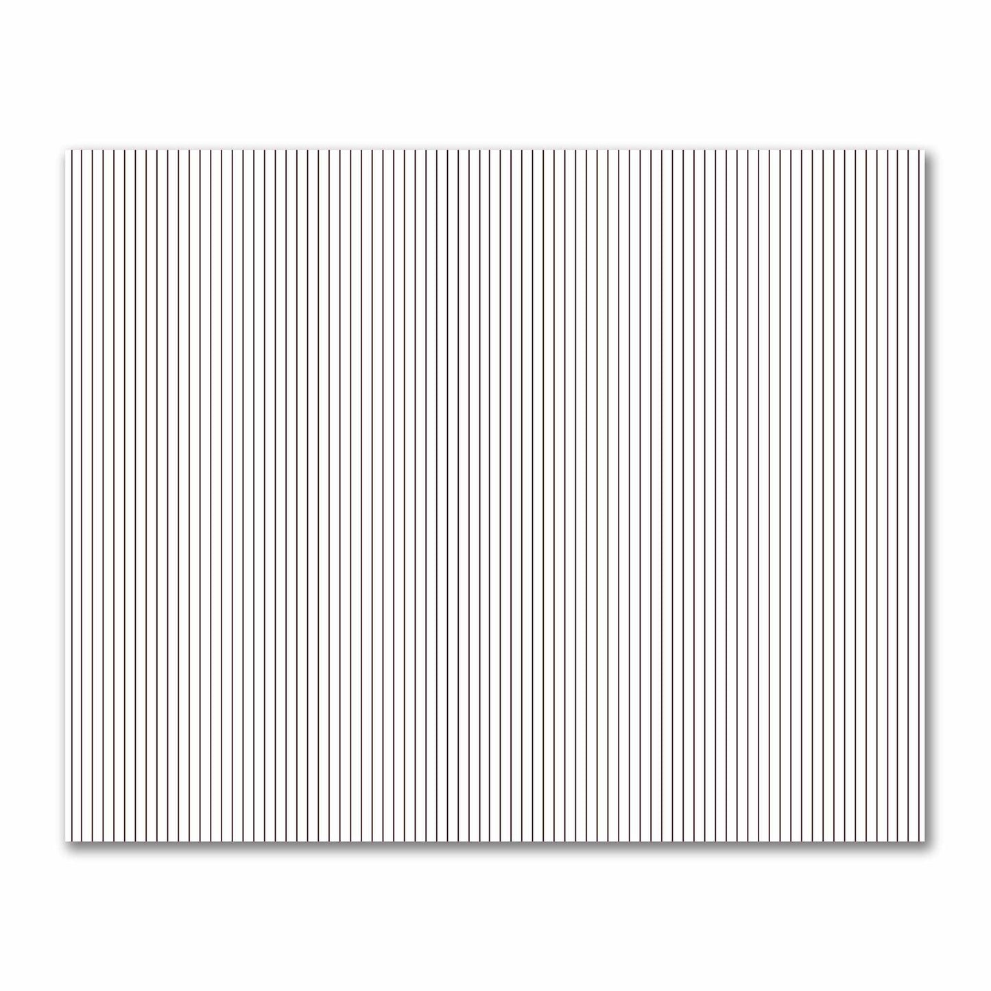 Off-White Cotton Sateen Fabric with Fine Brown Stripes, FACS-1161-151