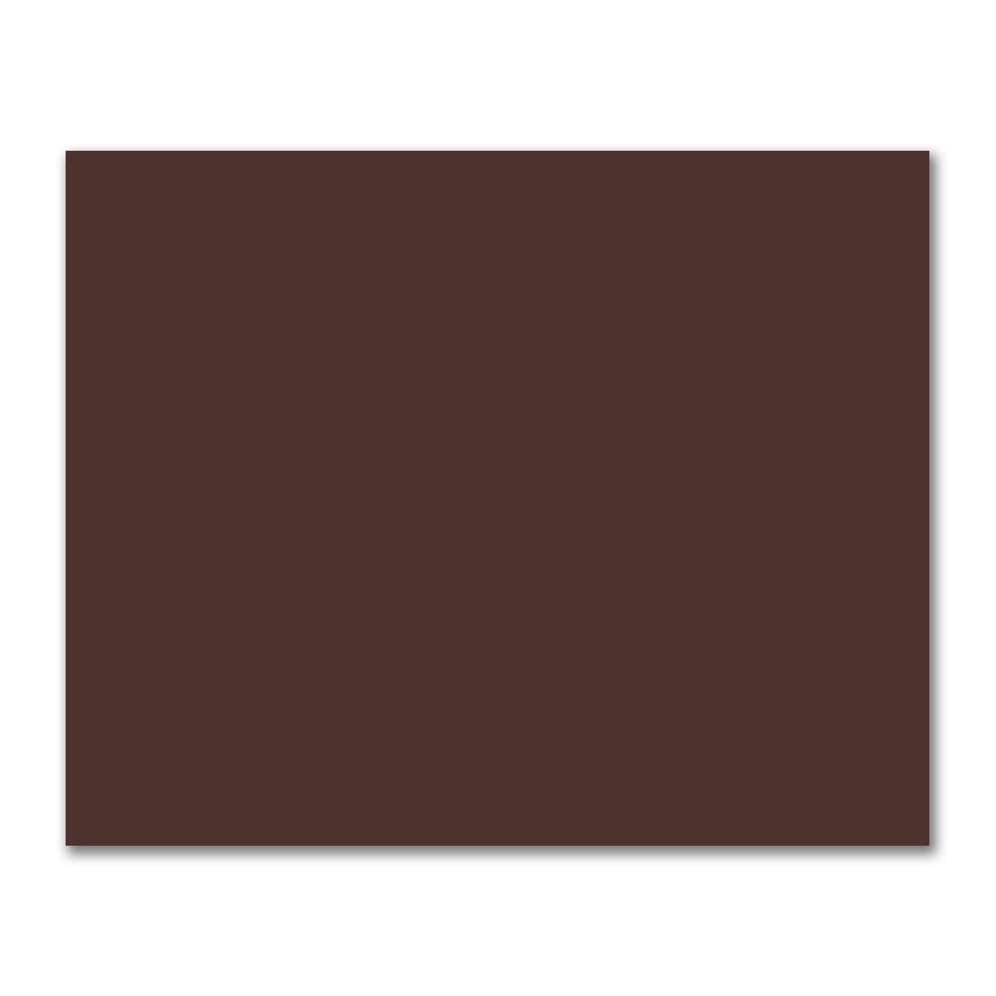 Brown Cotton Sateen Fabric, FACS-1161-999