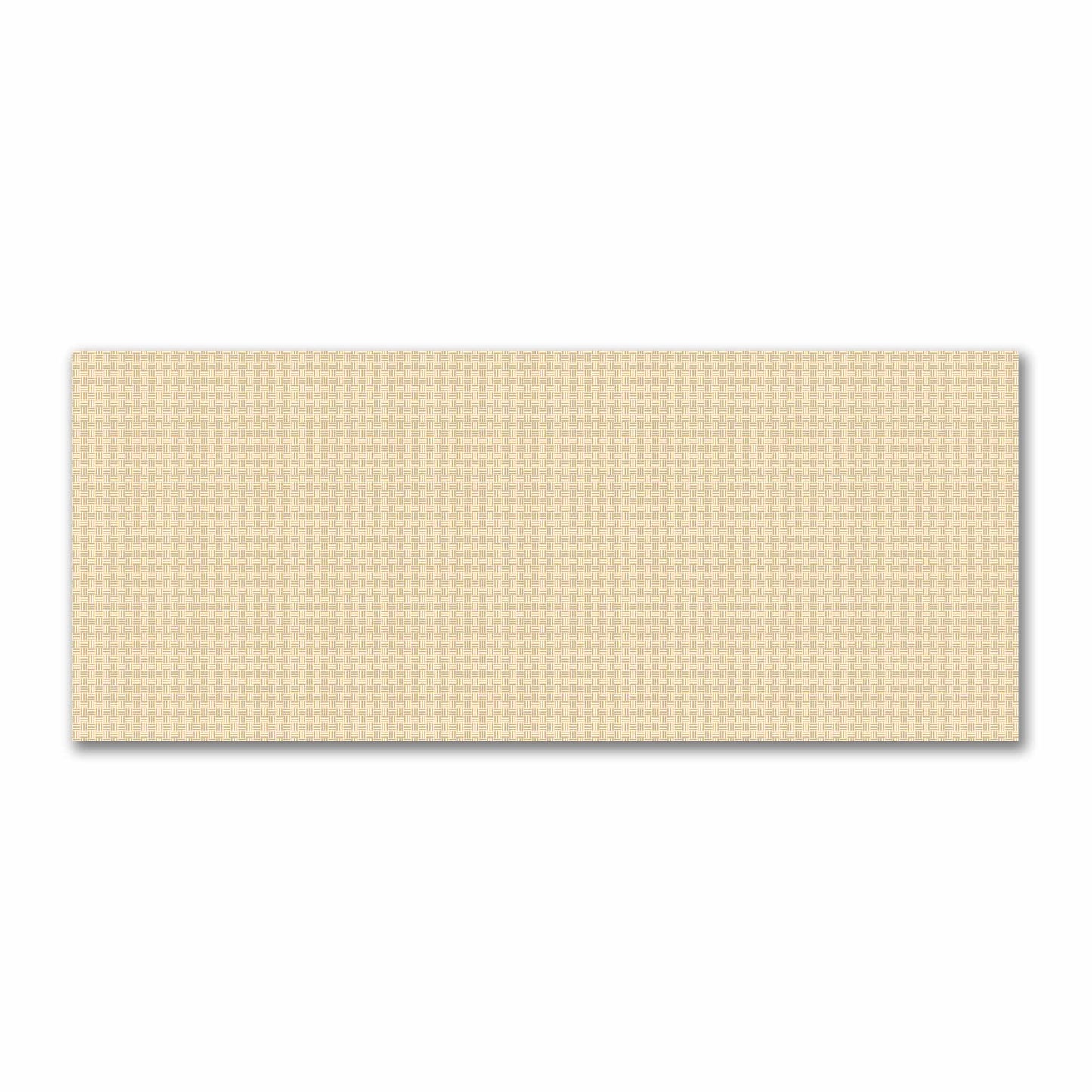 Off-White Cotton Sateen Fabric with Pale Orange Double Weave Motif Print | FACS-1232-144