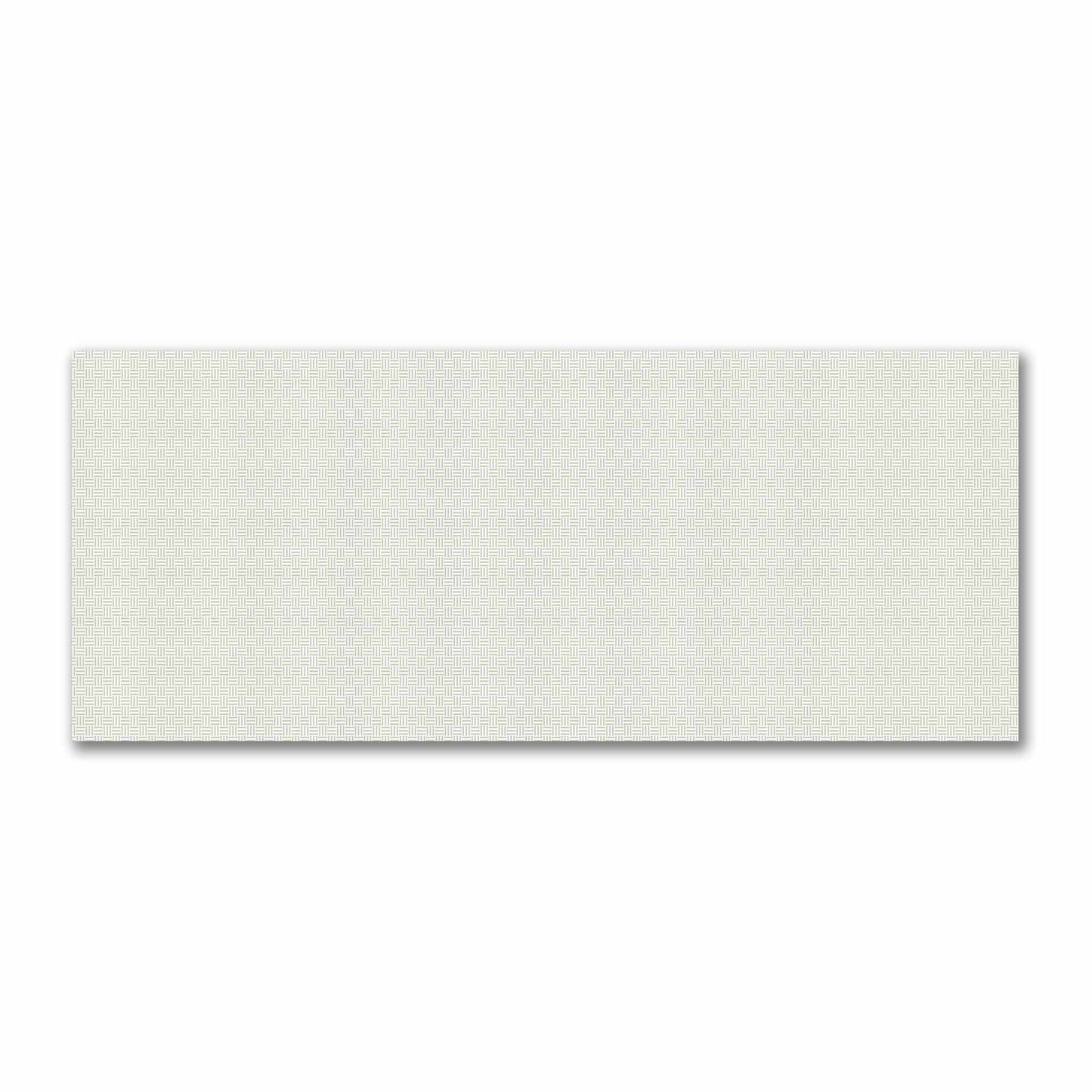 Off-White Cotton Sateen Fabric with Pale Green Single Weave Motif Print | FACS-1241-142
