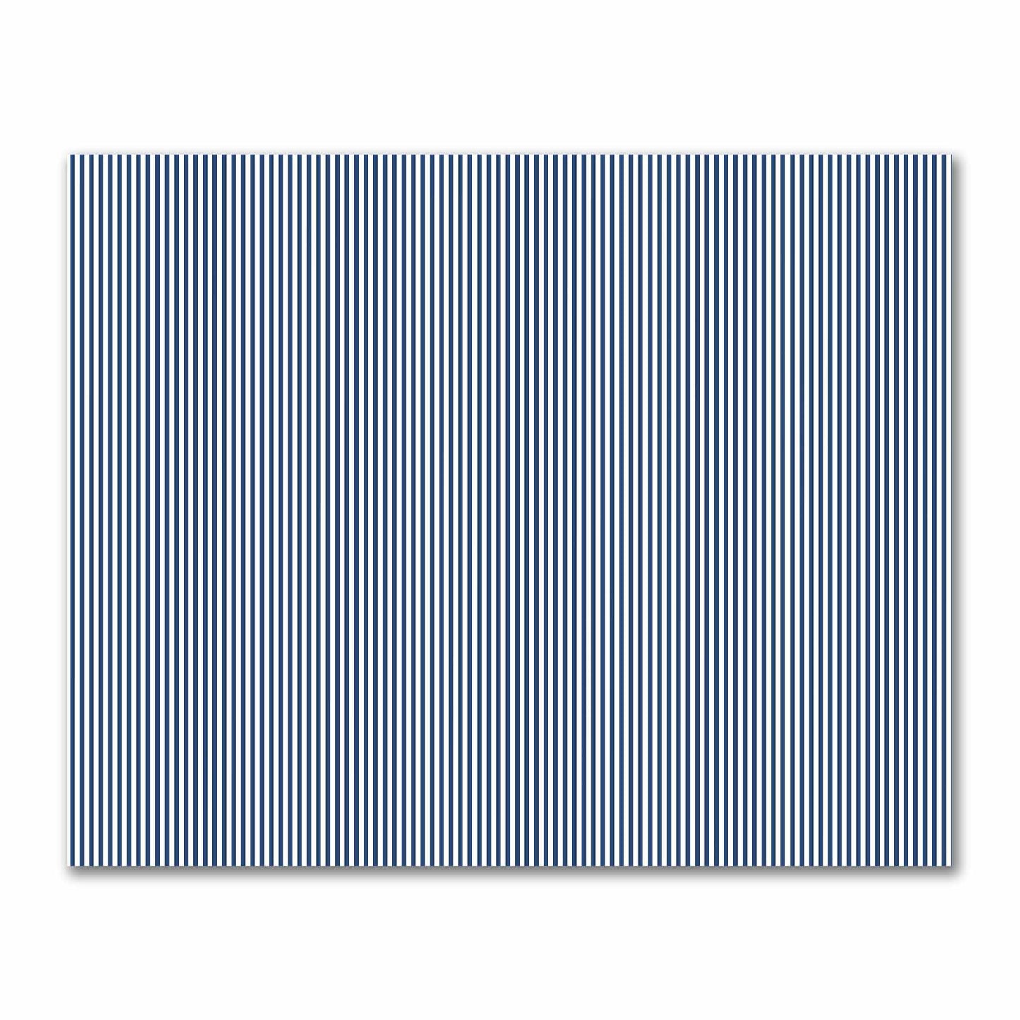 Off-White Cotton Sateen Fabric with Thin Royal Blue Bars, FACS-1291-241