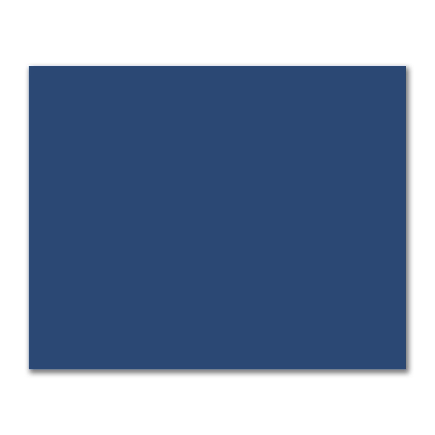 Royal Blue Cotton Sateen Fabric, FACS-1291-999