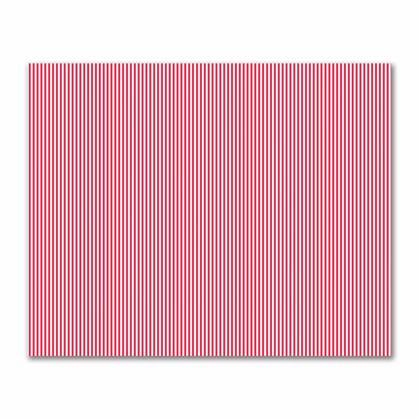 Off-White Cotton Sateen Fabric with Thin Red Bars, FACS-1330-241