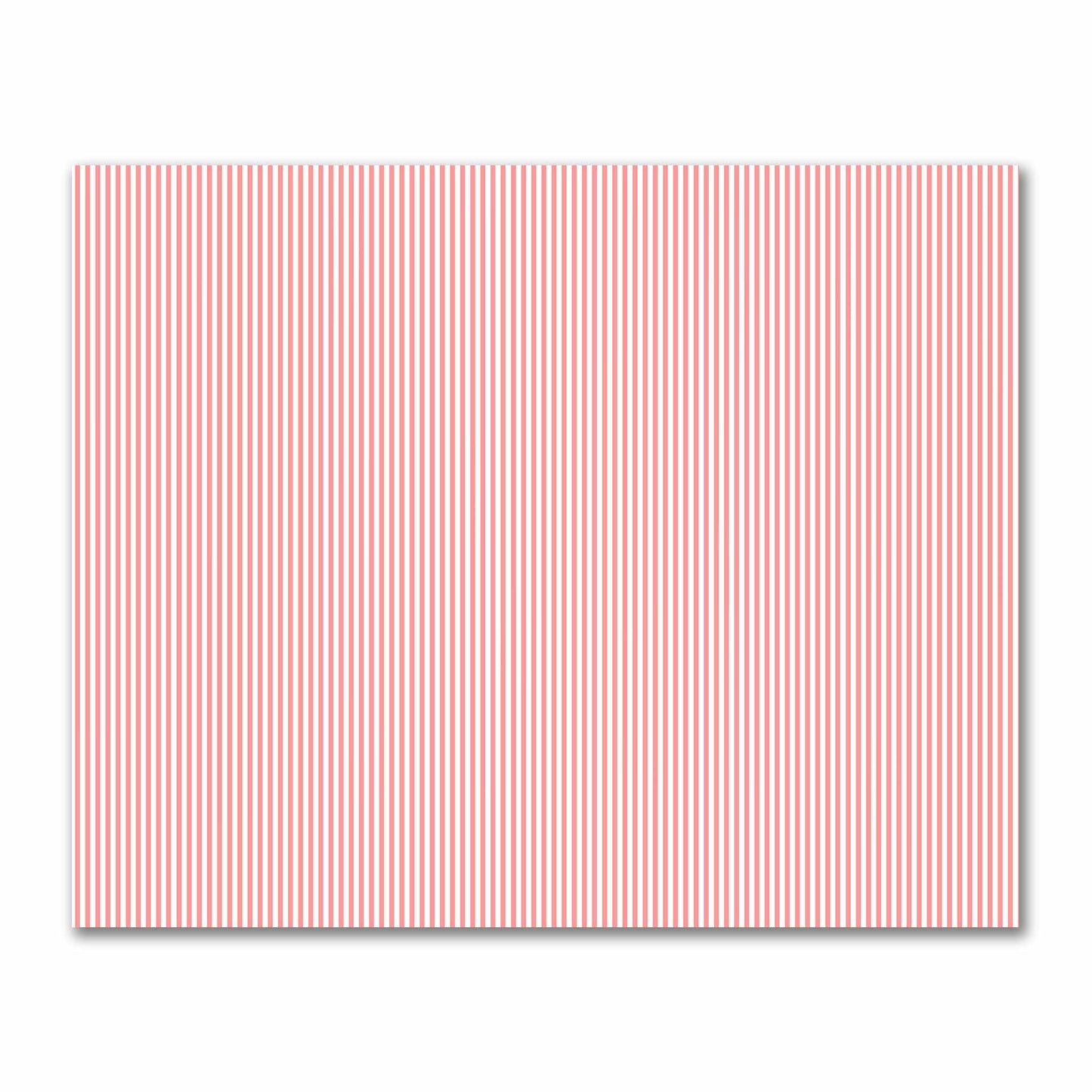 Off-White Cotton Sateen Fabric with Thin Pink Bars, FACS-1340-241