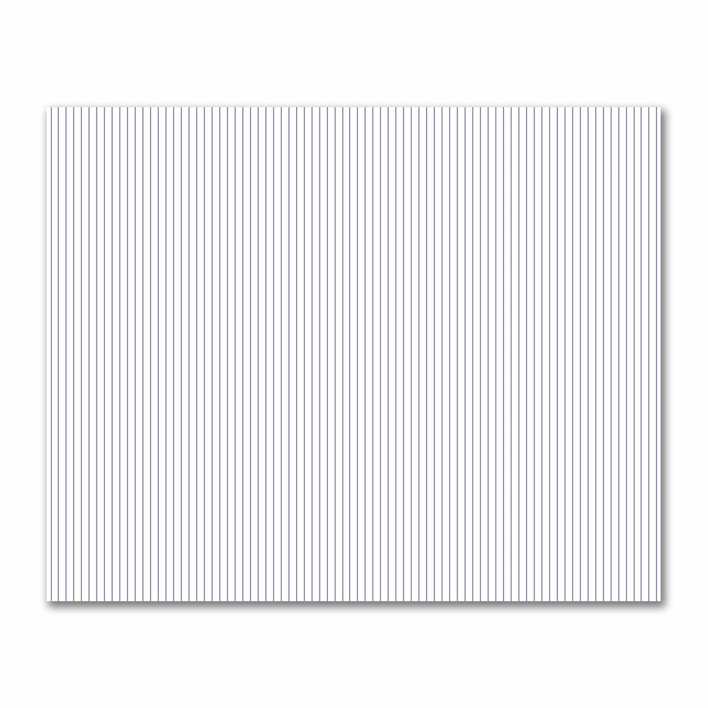 Off-White Cotton Sateen Fabric with Fine Purple Stripes, FACS-1350-151
