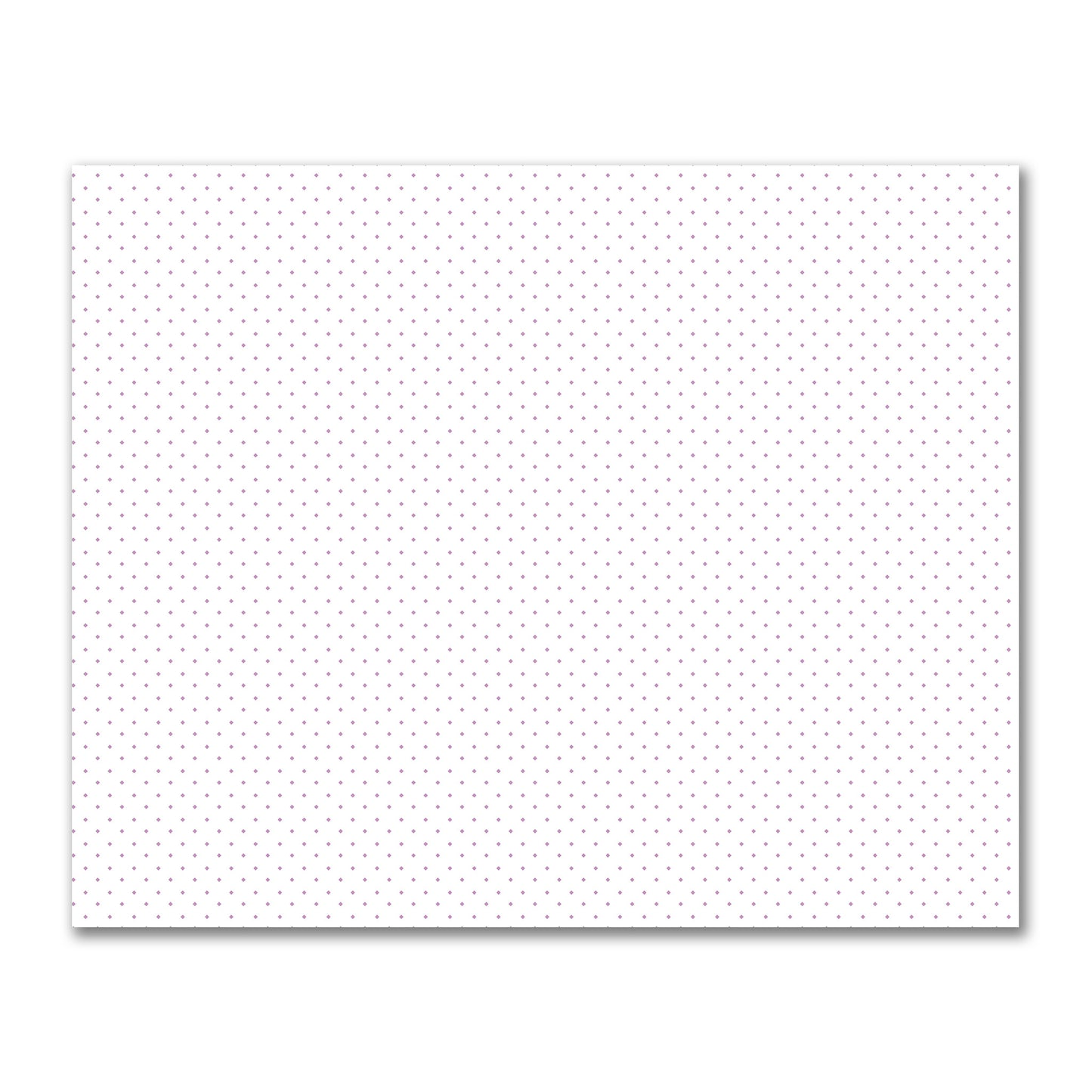 Off-White Cotton Sateen Fabric with Mauve Diamonds, FACS-1360-101