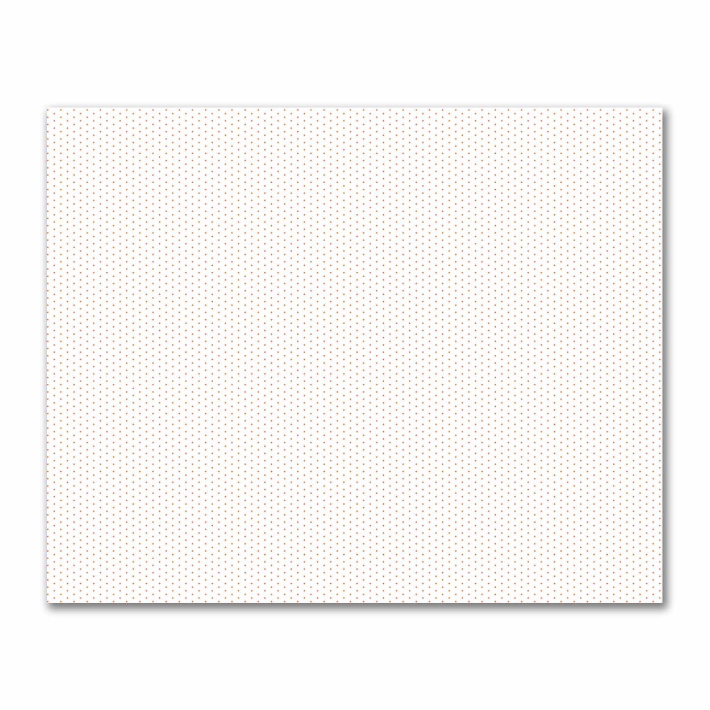 Off-White Cotton Sateen Fabric with Fine Orange Diamonds, FACS-1380-111