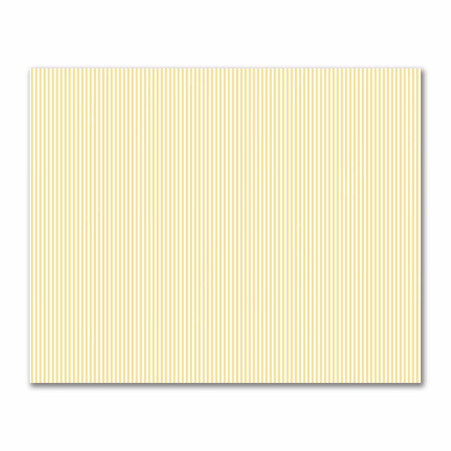 Off-White Cotton Sateen Fabric with Thin Yellow Bars, FACS-1381-241