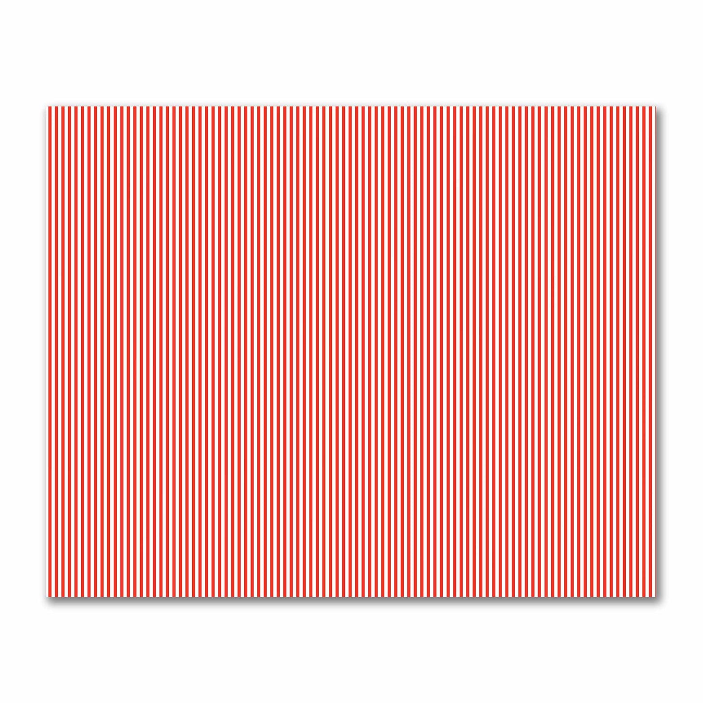 Off-White Cotton Sateen Fabric with Thin Red Bars, FACS-1410-241