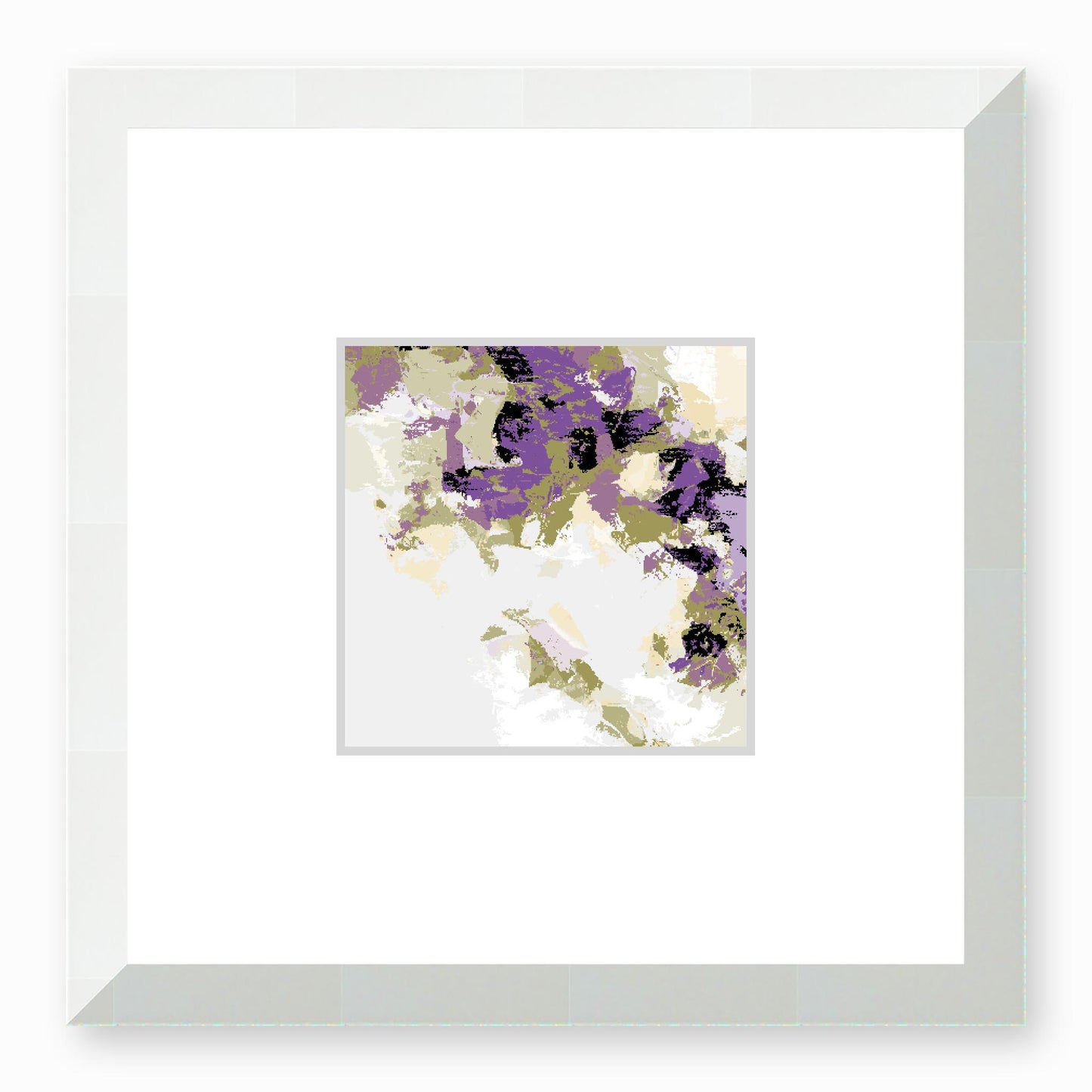 Framed Graphic Art Print, Faux Mat - 12x12 inches | FMS-1250-7693, Prints, Graphic art, White Frame, 30 x 30 cm ,12 x 12 inches