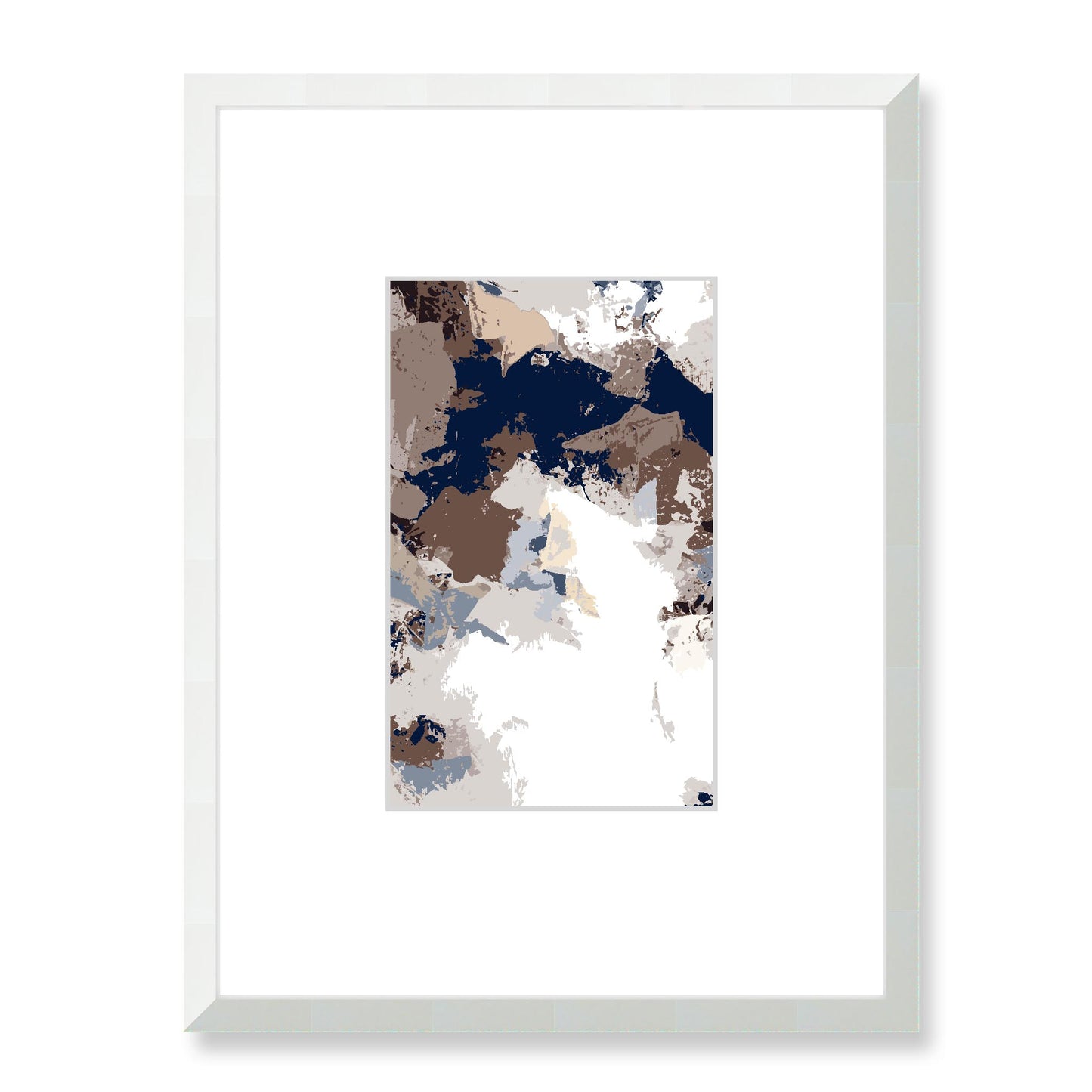 Framed Graphic Art Print, Faux Mat - 18x24 inches | FMV-1161-7692, Prints, Graphic art, White Frame, 45 x 60 cm ,18 x 24 inches