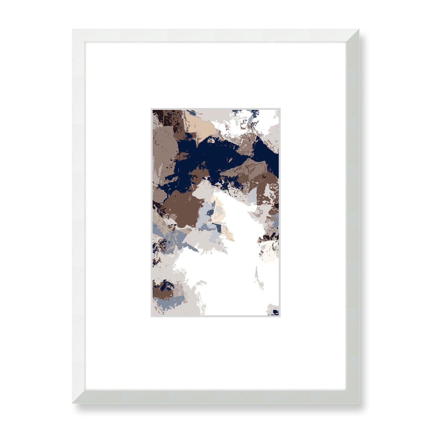 Framed Graphic Art Print, Faux Mat - 18x24 inches | FMV-1162-7692, Prints, Graphic art, White Frame, 45 x 60 cm ,18 x 24 inches