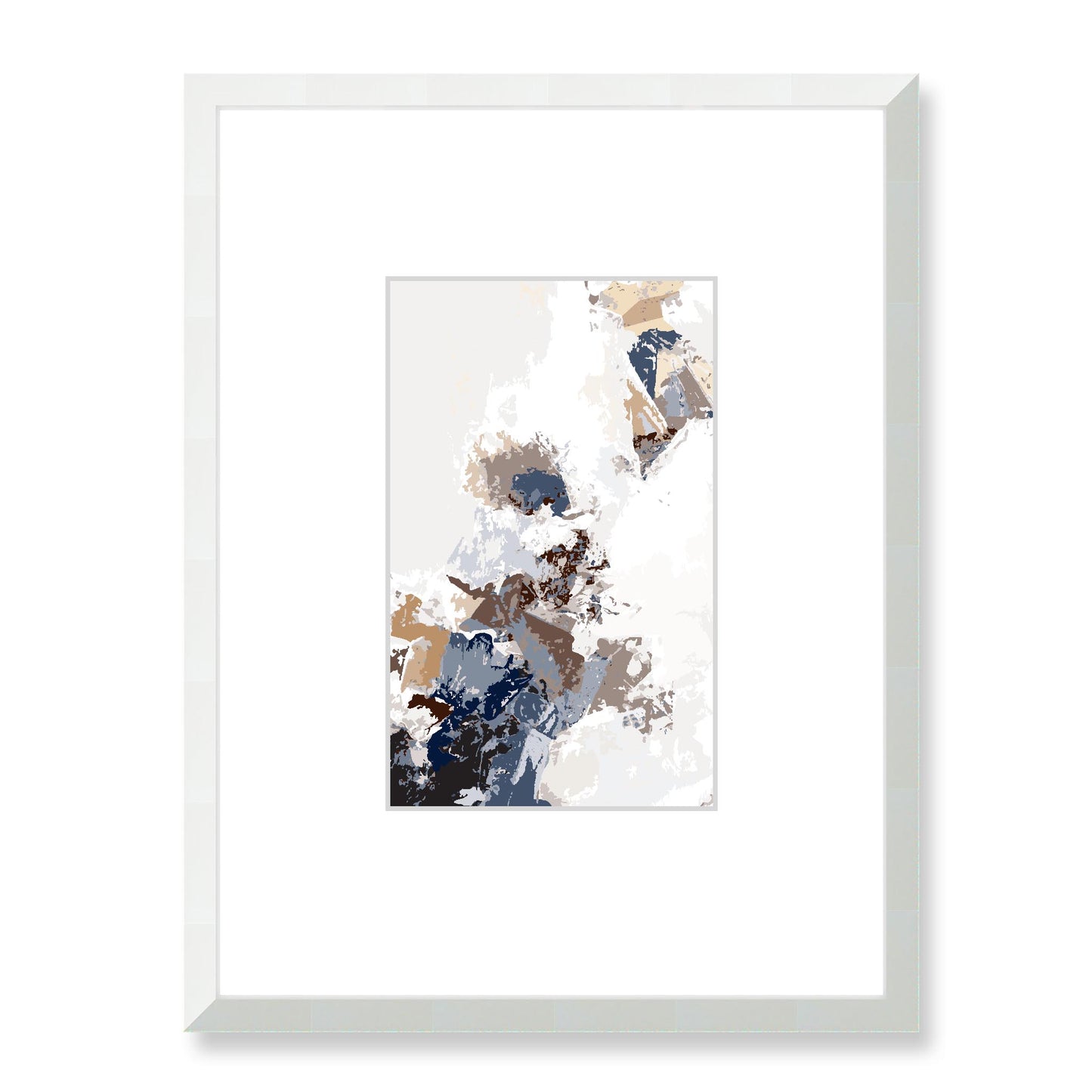 Framed Graphic Art Print, Faux Mat - 18x24 inches | FMV-1161-7694, Prints, Graphic art, White Frame, 45 x 60 cm ,18 x 24 inches