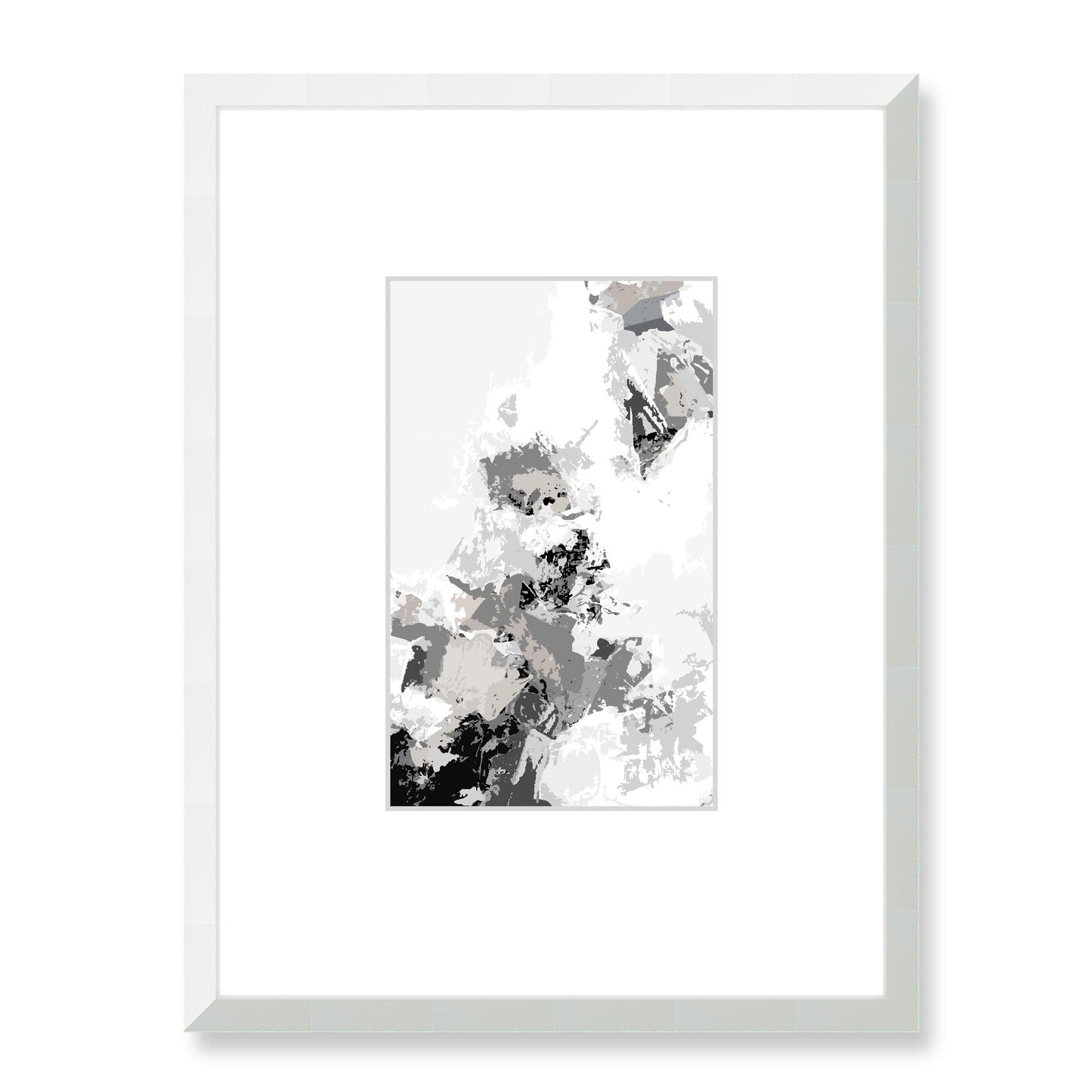 Framed Graphic Art Print, Faux Mat - 18x24 inches | FMV-1201-7694, Prints, Graphic art, White Frame, 45 x 60 cm ,18 x 24 inches