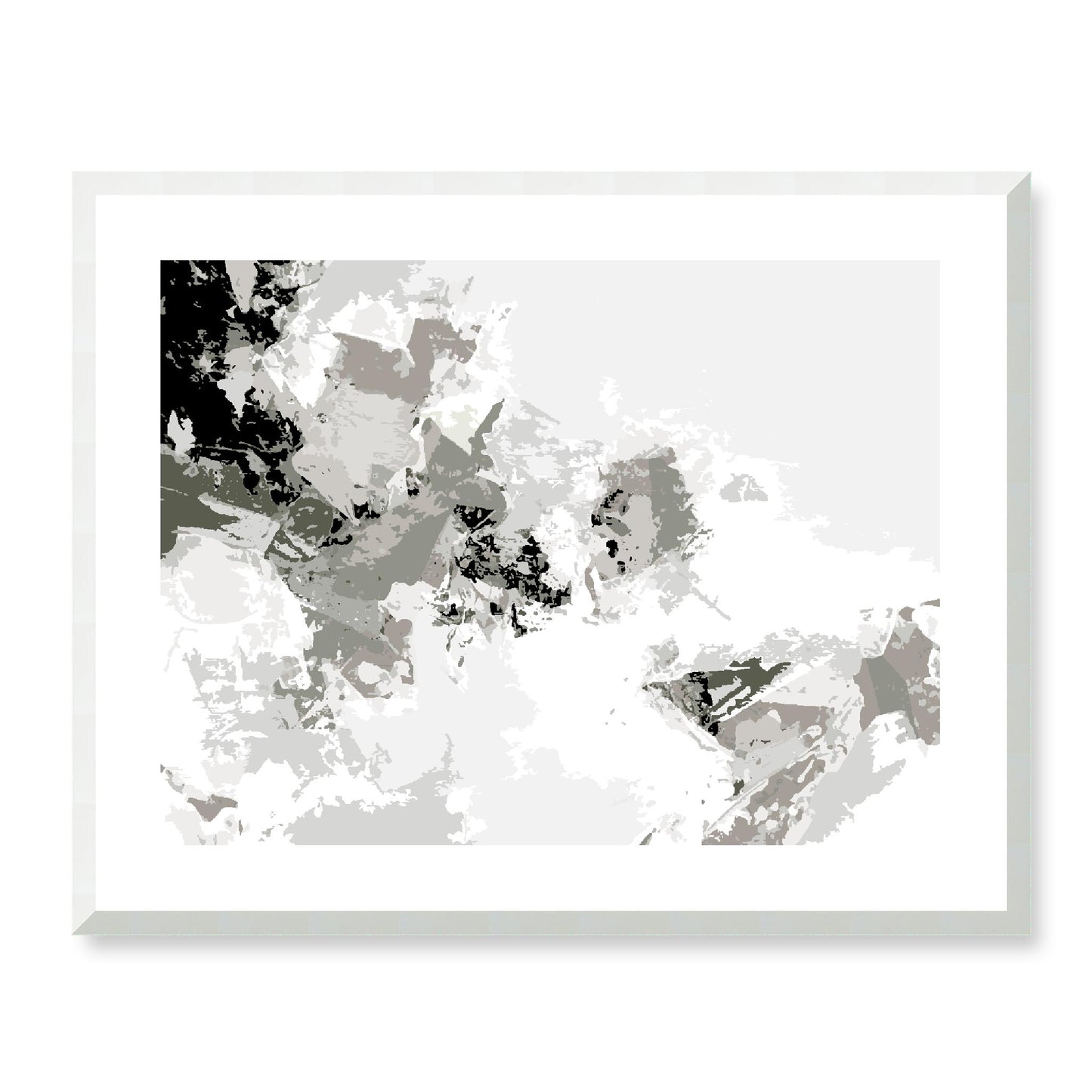 Framed Graphic Art Print, White Mat - 12x10 16x13 20x16 28x22 inches | FPH- 1240-7694, Prints, Graphic art, White Frame, 71 x 56 cm ,28 x 22 inches