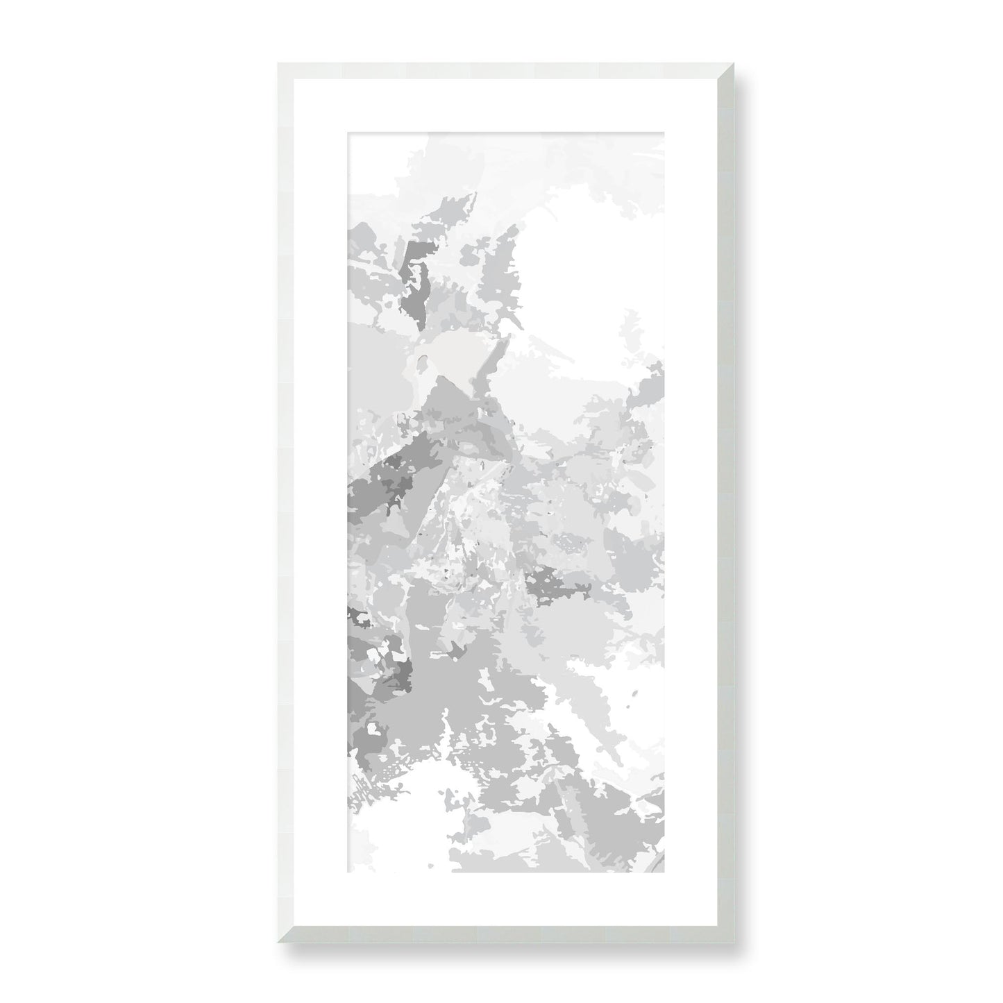 Framed Graphic Art Print, White Mat - 16x33 inches | FP-1202-7698, Prints, Graphic art, White Frame, 41 x 81 cm ,16 x 32 inches