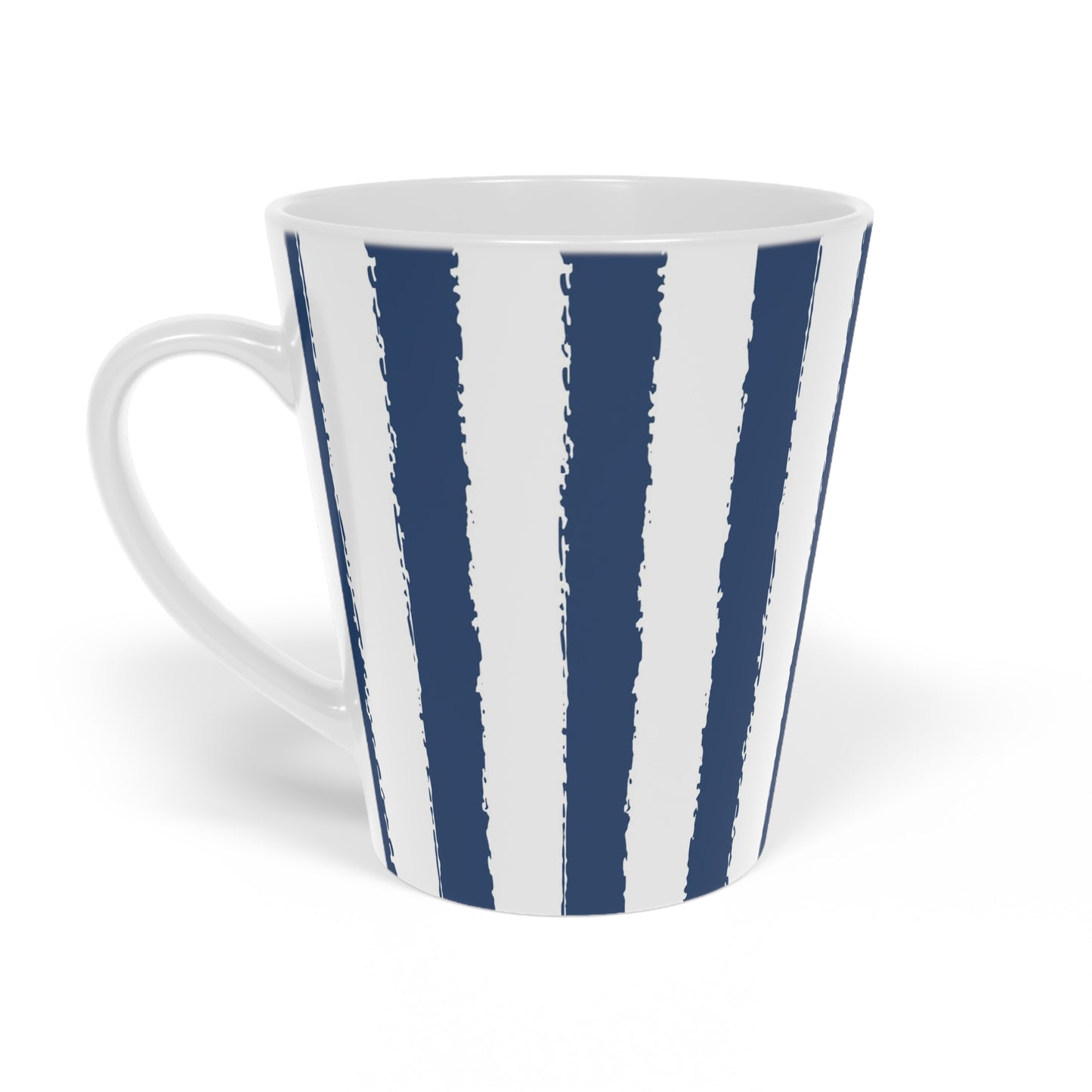 350 mL / 12oz Graphic Art Ceramic Mug | CALM-1291-251, Royal Blue, Right Side