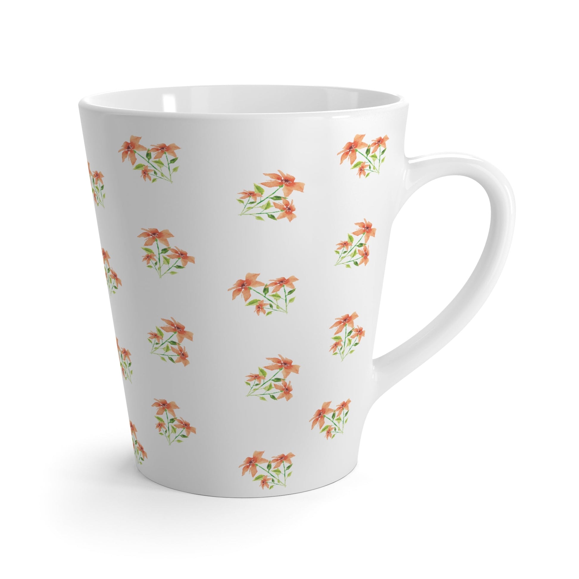 350 mL / 12oz Fine Art Watercolor Latte Mug, CALM-1385