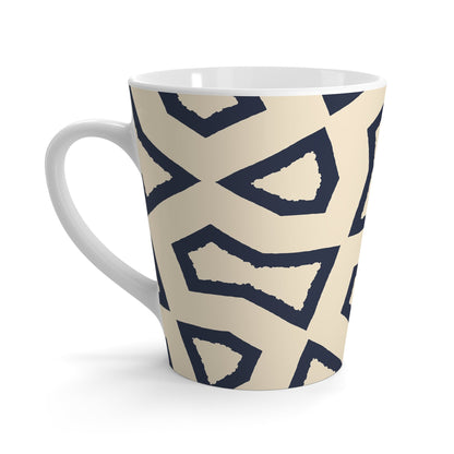 350 mL / 12oz Graphic Art Latte Mug | CALM-1275-500-392