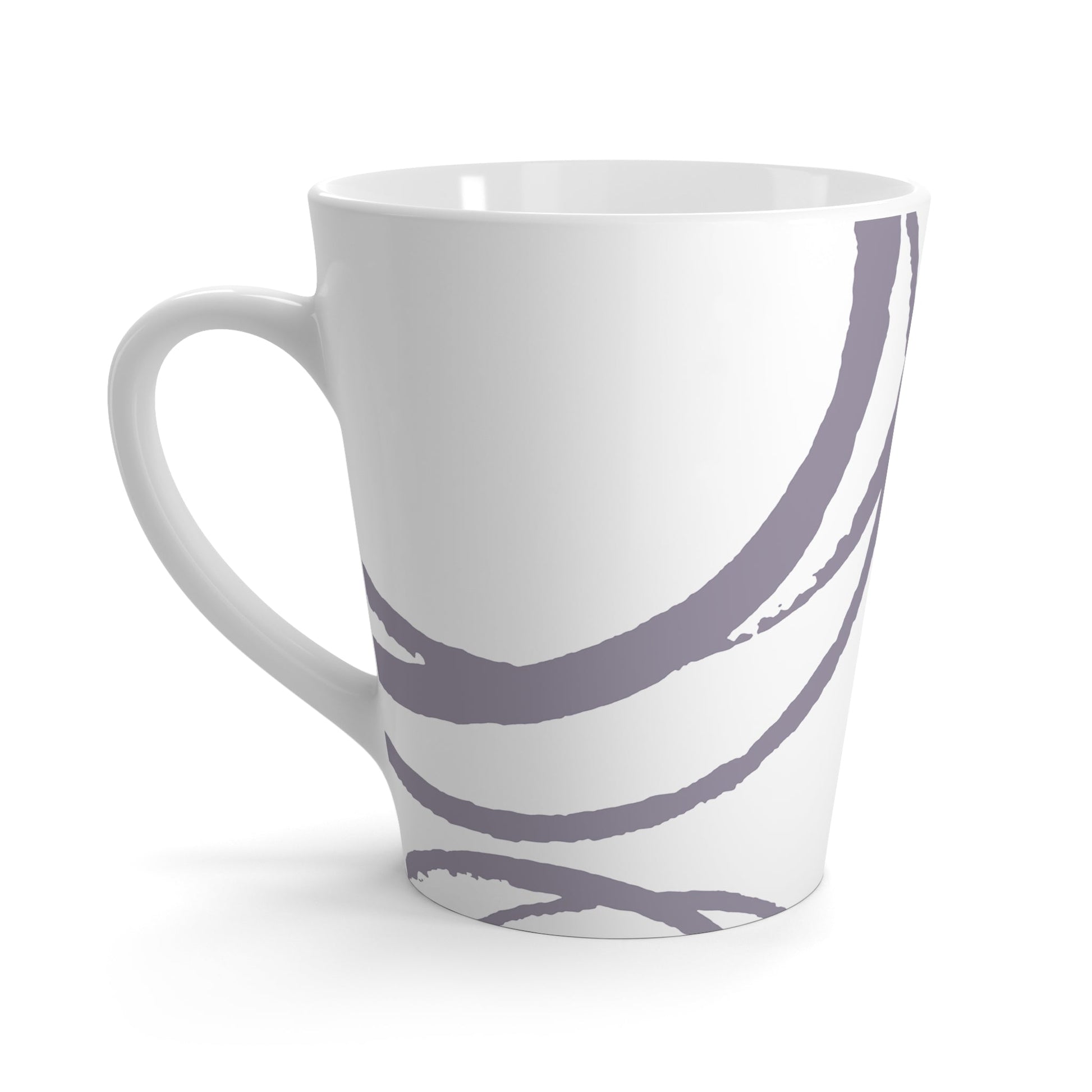 350 mL / 12oz Graphic Art Latte Mug | CALM-1262-367-112