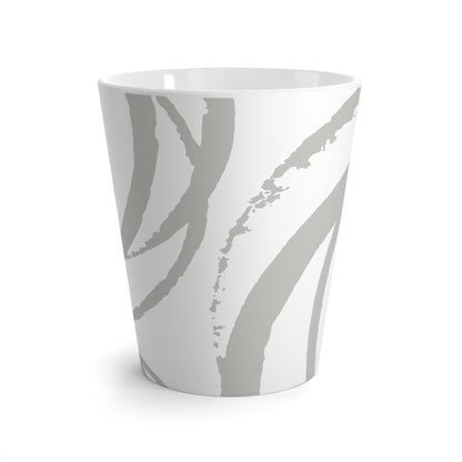 350 mL / 12oz Graphic Art Latte Mug | CALM-1243-300-112
