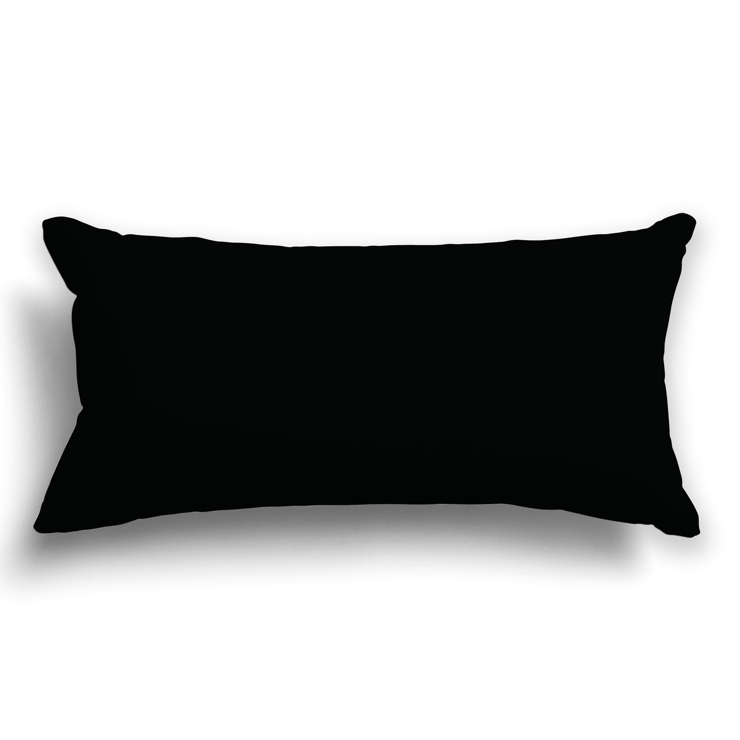 Solid Black Throw Pillow, CAPC-1010-012