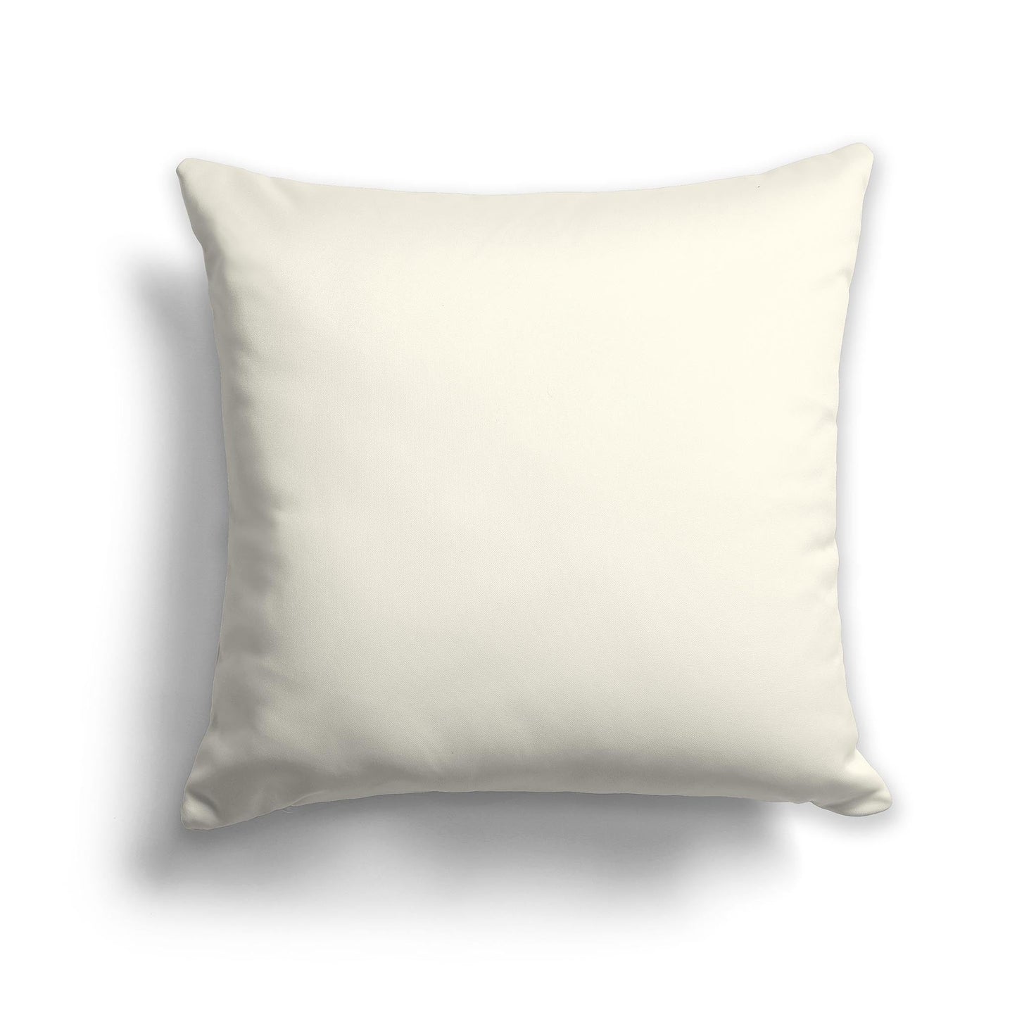 Solid Pale Cream Throw Pillow, CAPC-1013-013