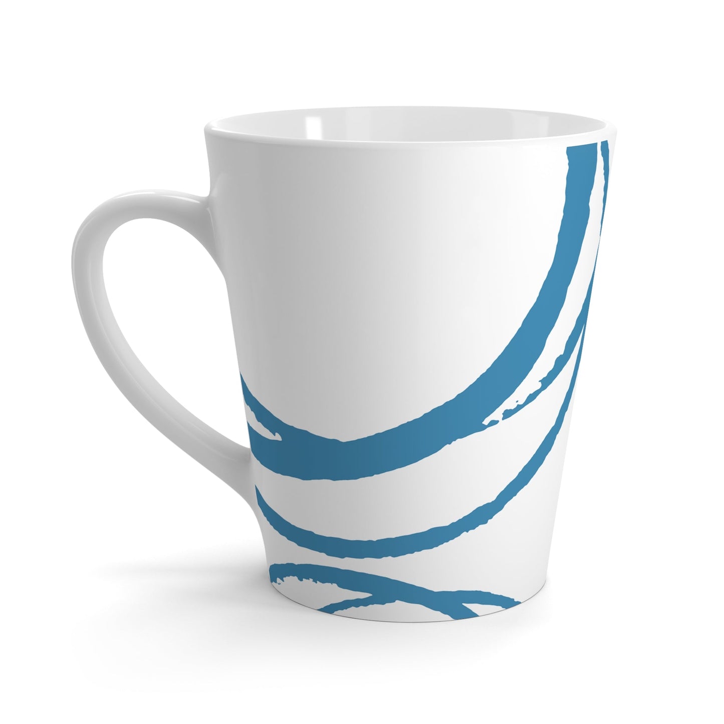 350 mL / 12oz Graphic Art Latte Mug | CALM-1153-200-112