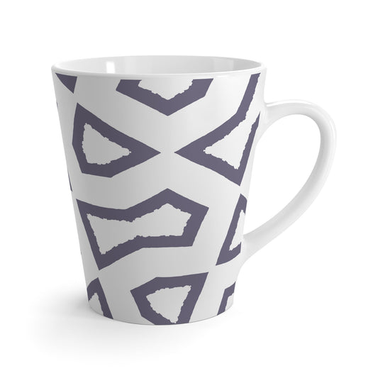 350 mL / 12oz Graphic Art Latte Mug | CALM-1261-300-392