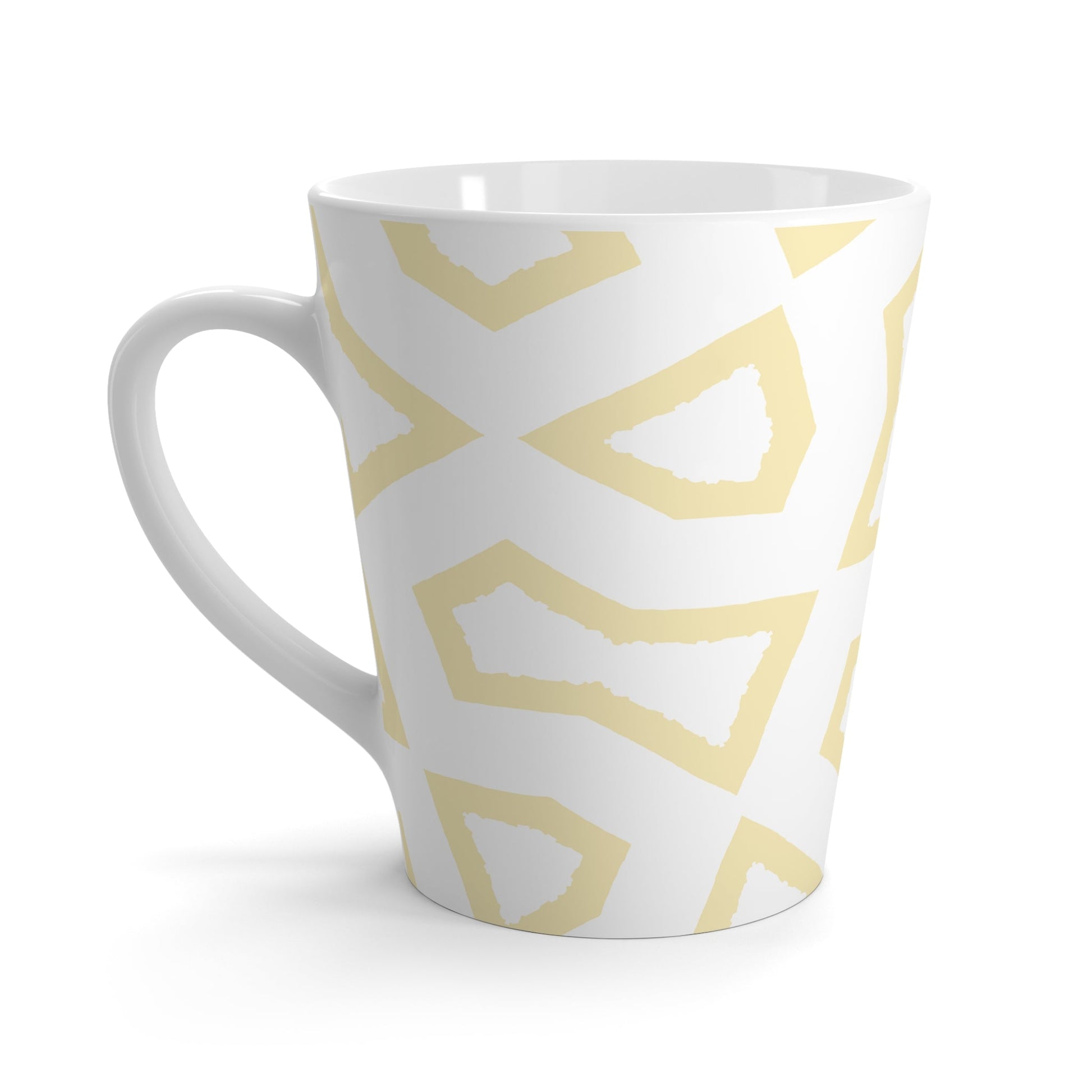 350 mL / 12oz Graphic Art Latte Mug | CALM-1051-300-392