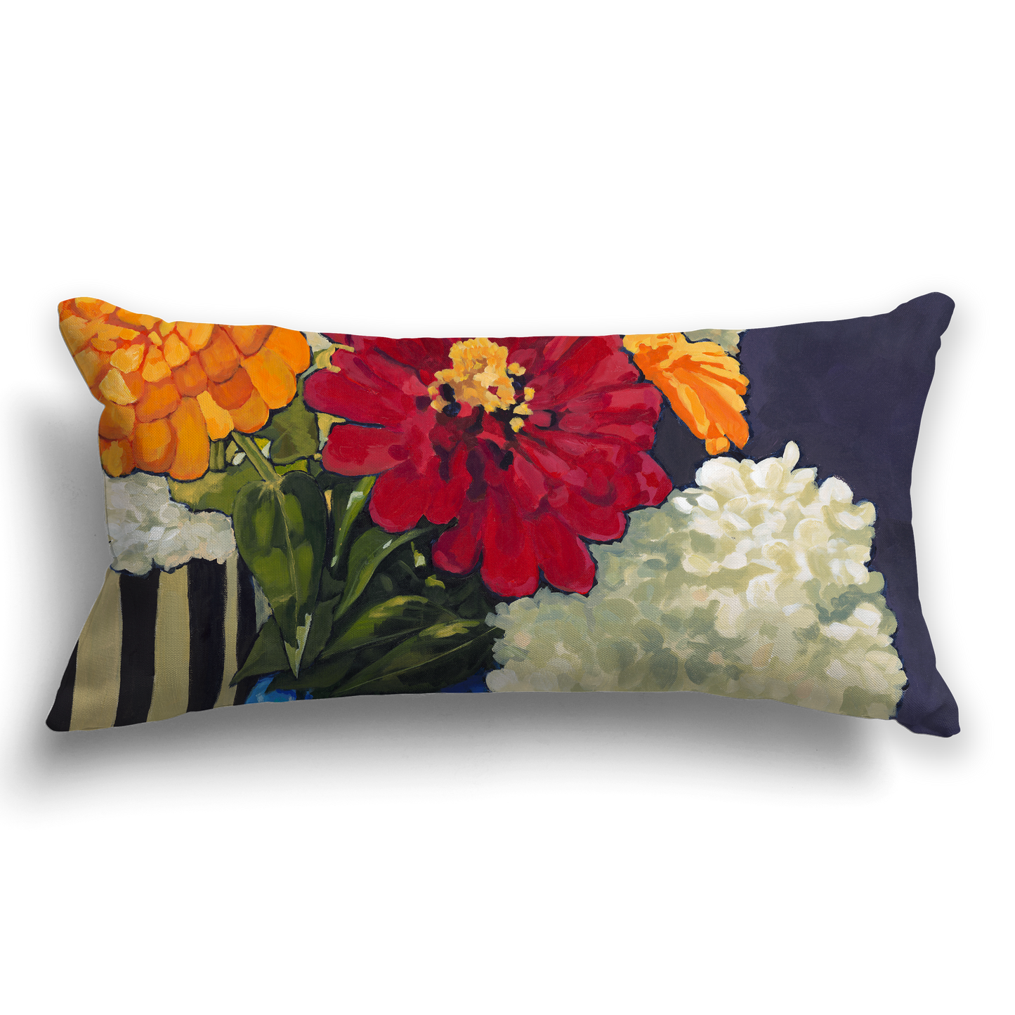 Hydrangea Garden Fine Art Cushion Cover, CAPC-1030-1, 61 x 30 cm, 24 x 12 inches