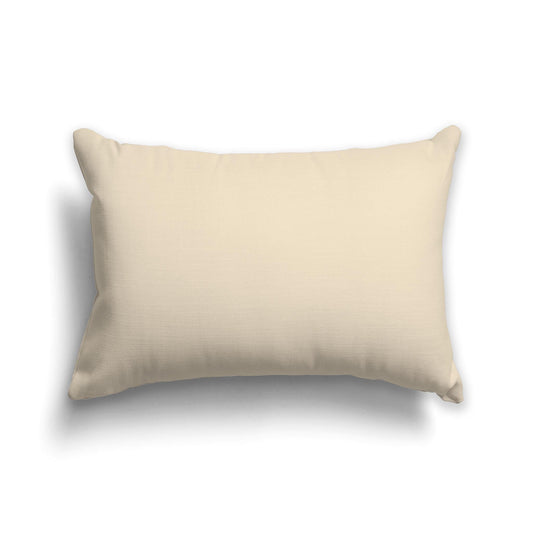 Solid Beige Throw Pillow Hydrangea Garden Collections | 51 x 36 cm / 20 x 14 inches