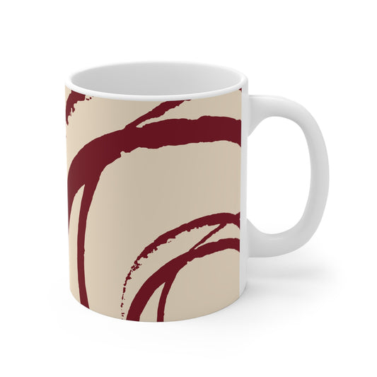 330 mL / 11oz Graphic Art Ceramic Mug | CACM-1285-112