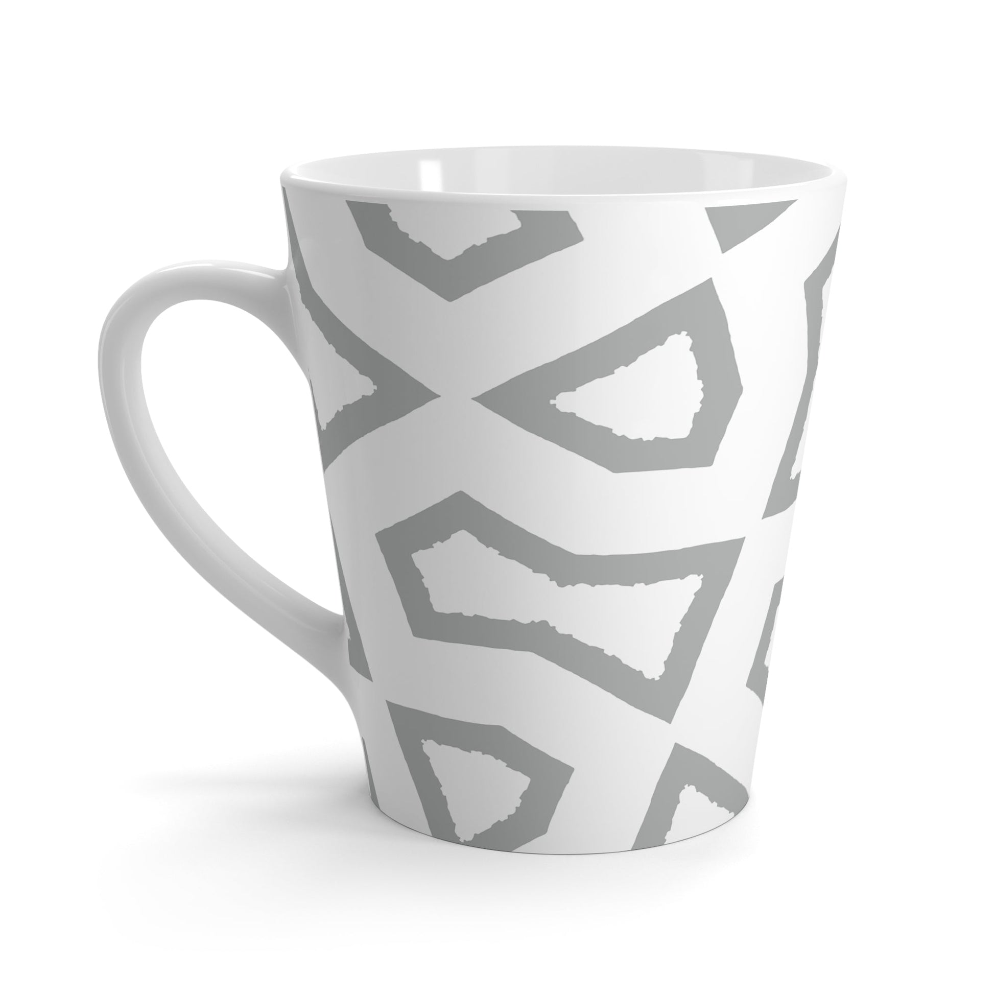 350 mL / 12oz Graphic Art Latte Mug | CALM-1221-233-392