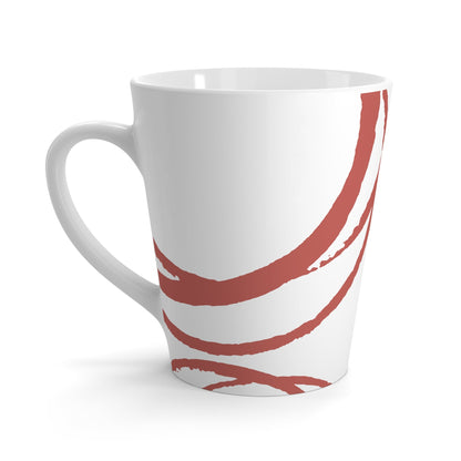 350 mL / 12oz Graphic Art Latte Mug | CALM-1137-B00-112