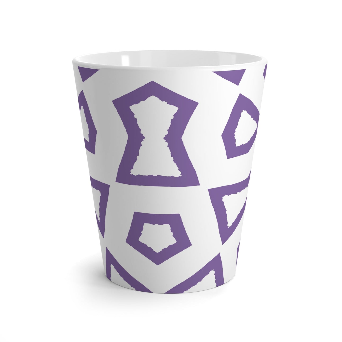 350 mL / 12oz Graphic Art Latte Mug | CALM-1072-175-392