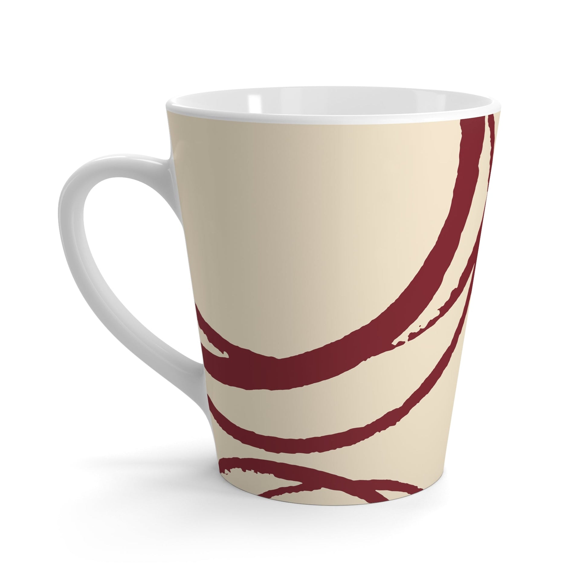 350 mL / 12oz Graphic Art Latte Mug | CALM-1285-500-112