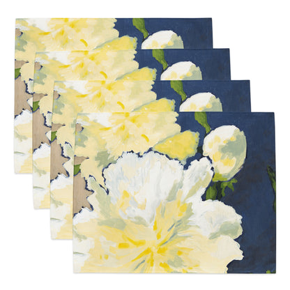 Placemat Set with Hand-painted Floral Print | CABF-1050
