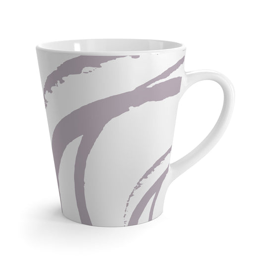 350 mL / 12oz Graphic Art Latte Mug | CALM-1182-133-112