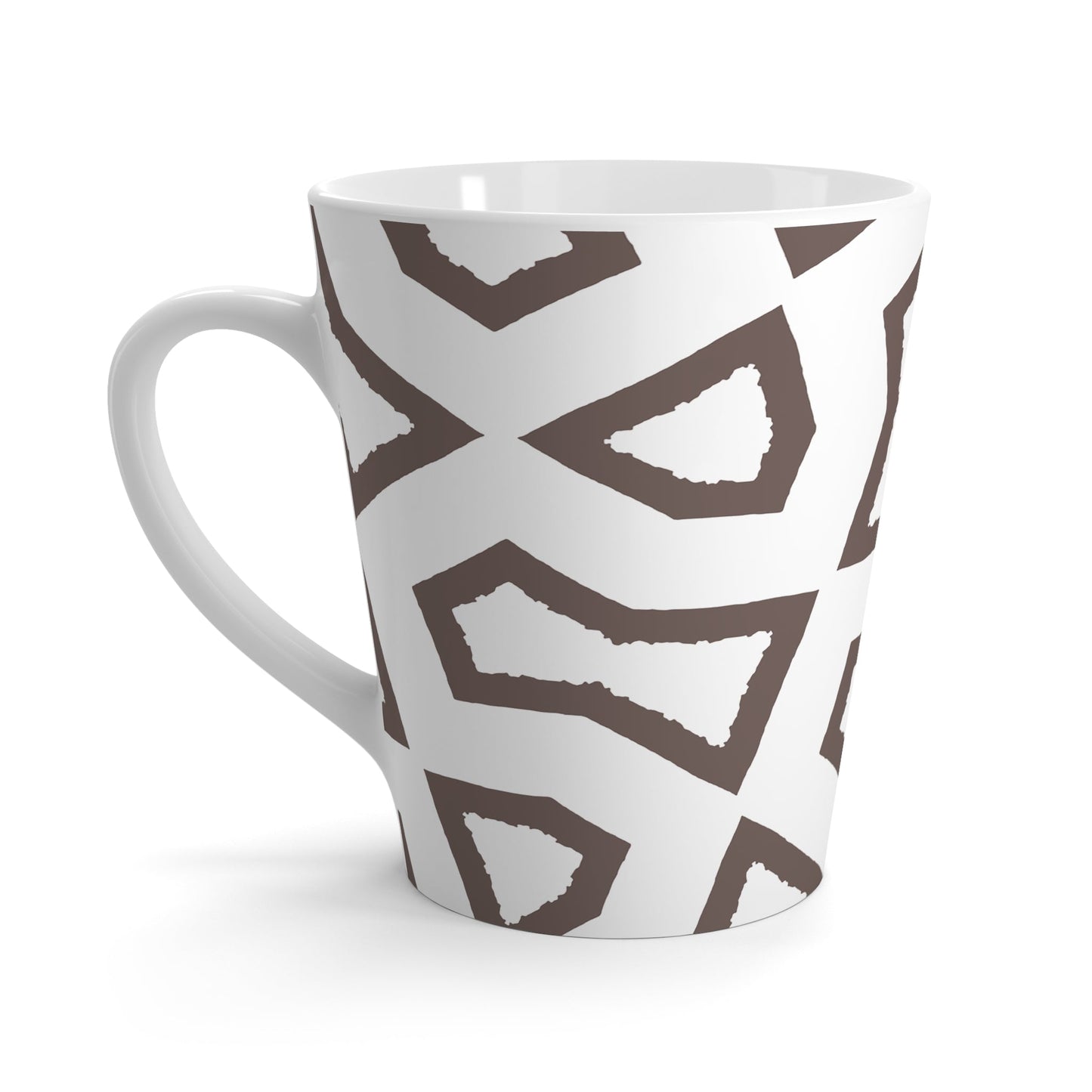 350 mL / 12oz Graphic Art Latte Mug | CALM-1222-400-392