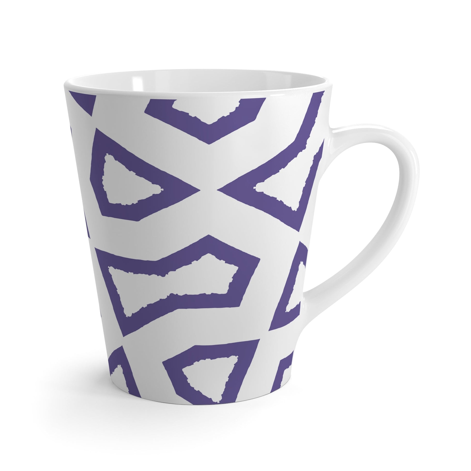350 mL / 12oz Graphic Art Latte Mug | CALM-1382-475-392