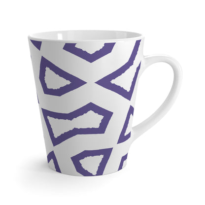 350 mL / 12oz Graphic Art Latte Mug | CALM-1382-475-392