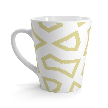 350 mL / 12oz Graphic Art Latte Mug | CALM-1142-367-392